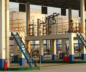 二連浩特裝車鶴管使用現(xiàn)場(chǎng)